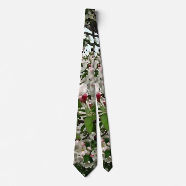 Apple Tree In Bloom Tie (Front)
