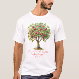 Apple Tree James 3:13  T-Shirt