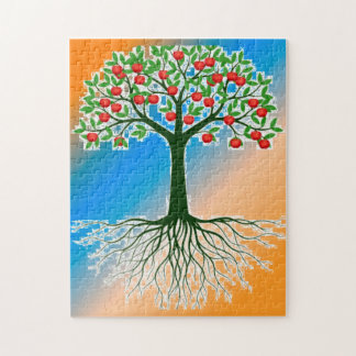 Apple tree jigsaw puzzle