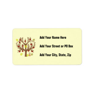 Apple Tree Label