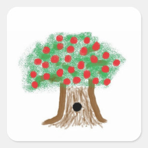 Apple tree stickers