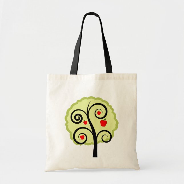 Apple Tree Tote Bag (Front)