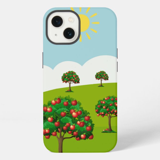 Apple trees phone case (Back)