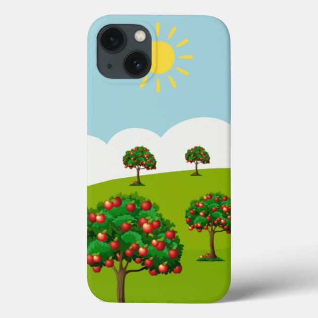 Apple trees phone case (Back)