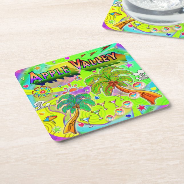 Apple Valley Mind Focus Coaster (Angled)