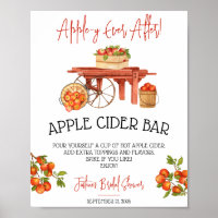 Apple-y Ever After! Bridal Shower Apple Cider Bar