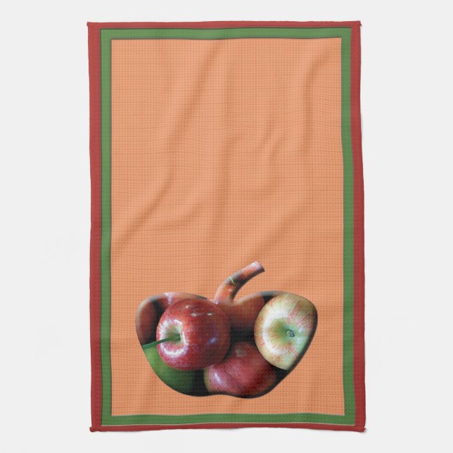 Apples American Mojo Kitchen Towel (Vertical)