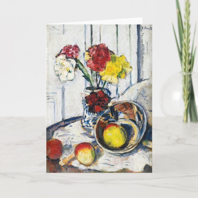 Apples and Flowers | George Leslie Hunter Card (Front)