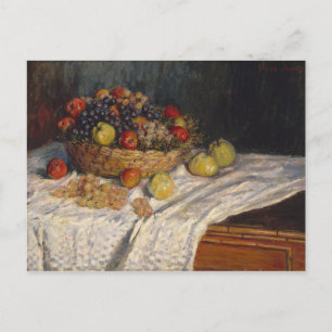Apples and Grapes Postcard