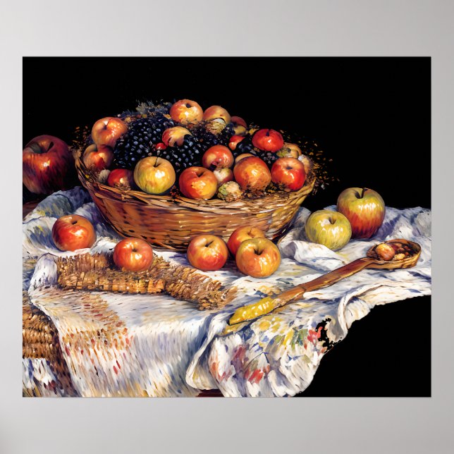 Apples and Grapes Poster (Front)