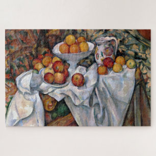 Apples and Oranges, Paul Cezanne, 1895-1900 Jigsaw Puzzle