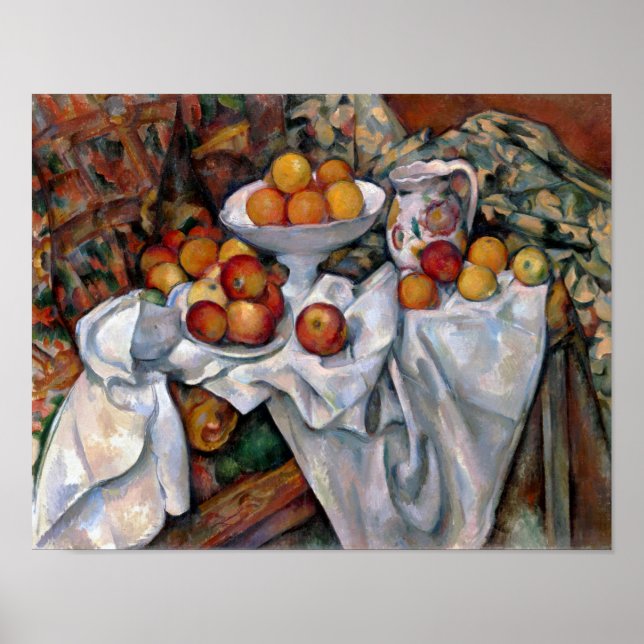 Apples and Oranges, Paul Cezanne, 1895-1900 Poster (Front)