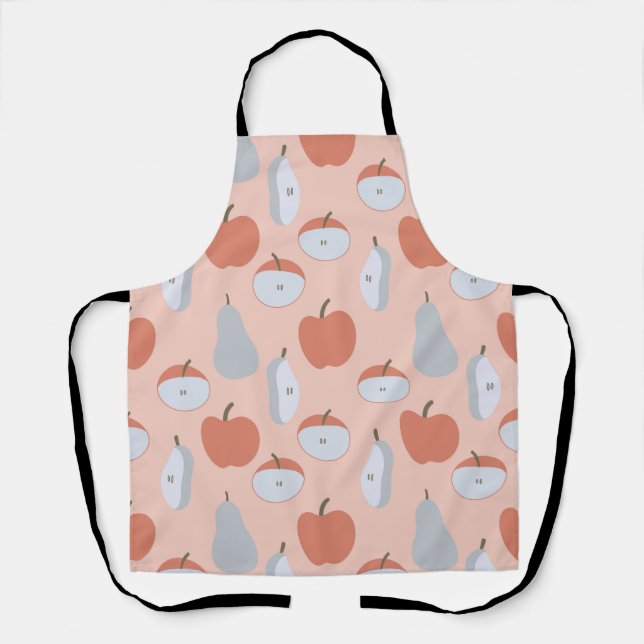 Apples and Pears All-Over Print Apron (Front)
