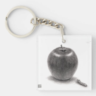 Apples and Pears Key Ring