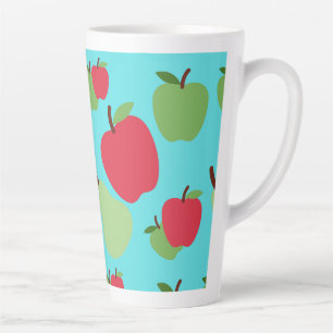 apples and pears latte mug