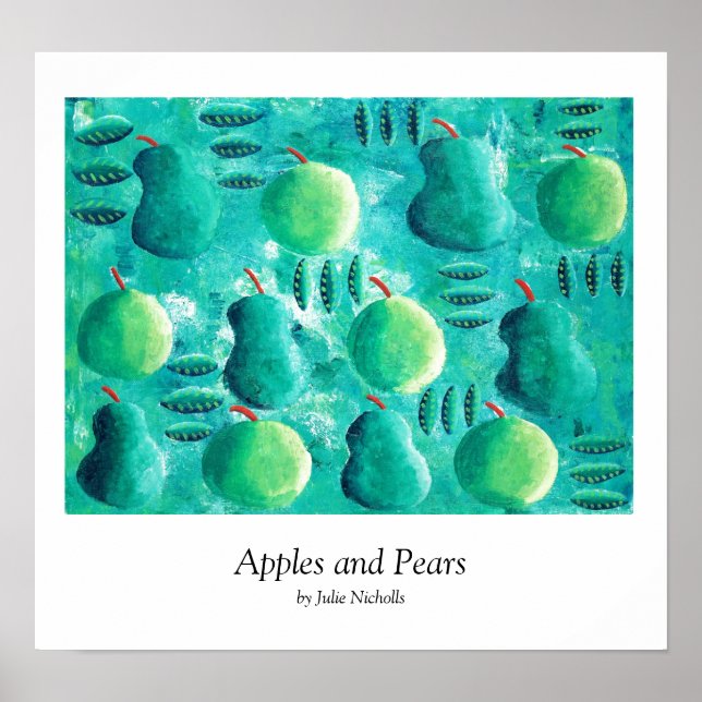 Apples and Pears Poster (Front)