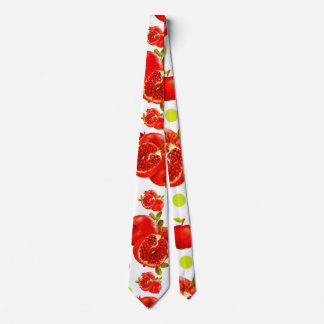 apples and pomegranates tie
