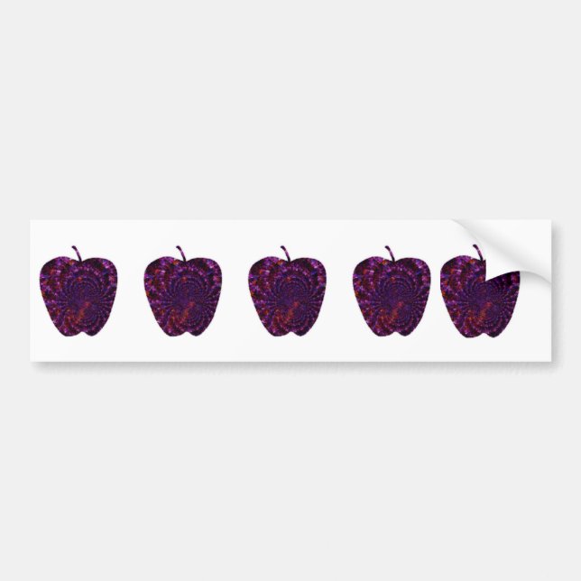 Apples Bumper Sticker (Front)