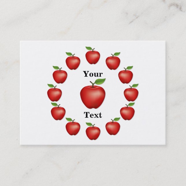 Apples Business Card (Front)