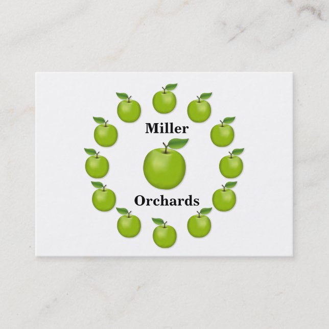 Apples Business Card (Front)