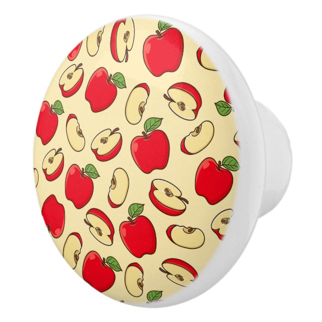 Apples Ceramic Knob (Right)