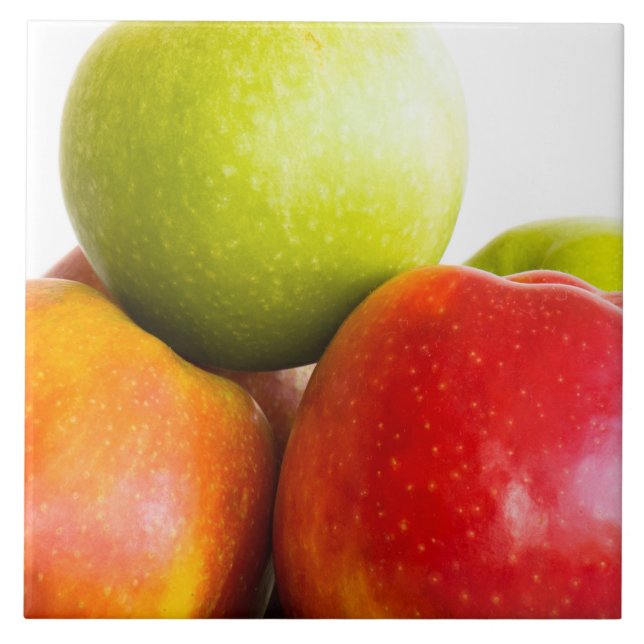 Apples Ceramic Tile (Front)
