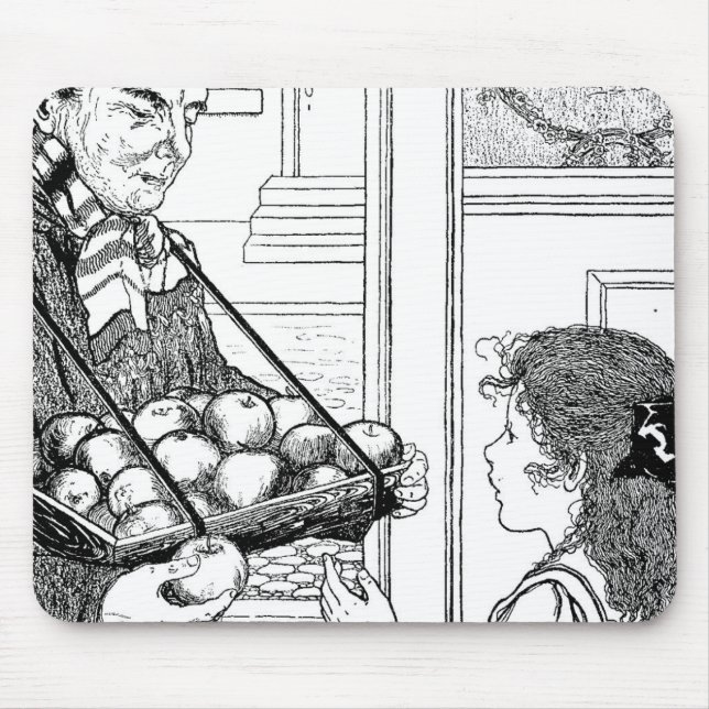 Apples for Sale Mouse Pad (Front)