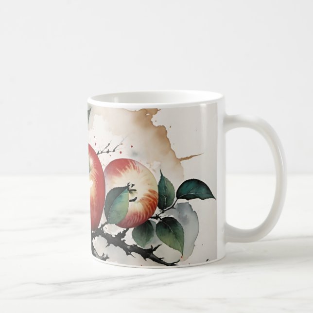 Apples for the Day Coffee Mug (Right)