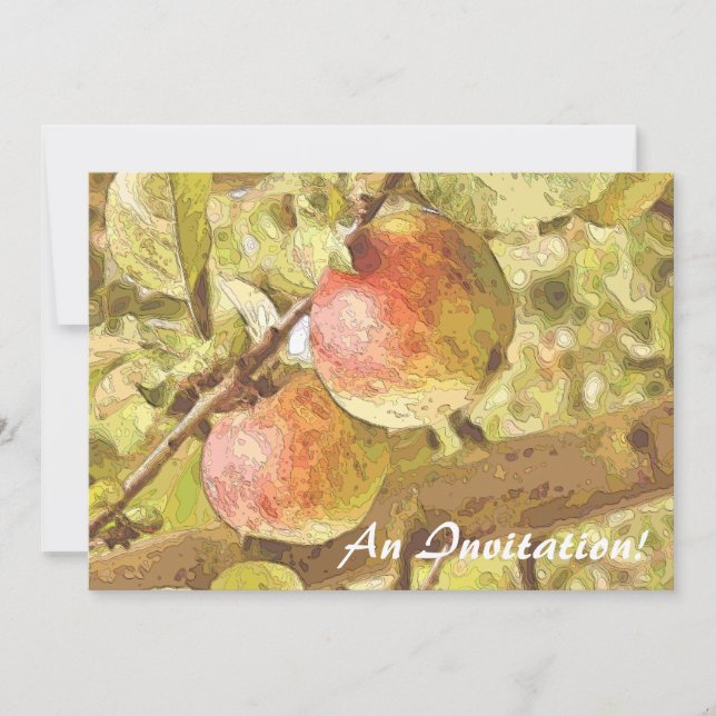 APPLES INVITATION (Front)