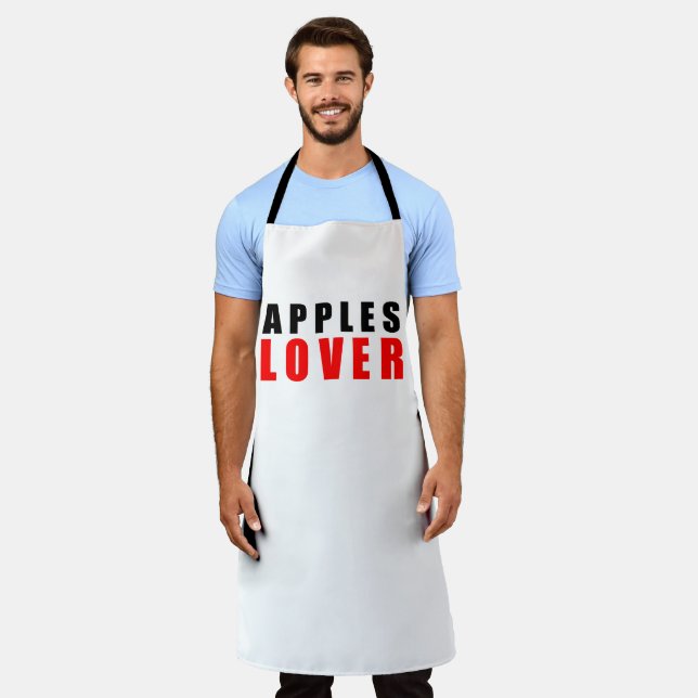 Apples lover apron (Worn)