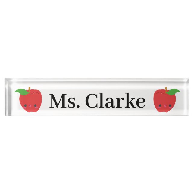 Apples Nameplate (Front)