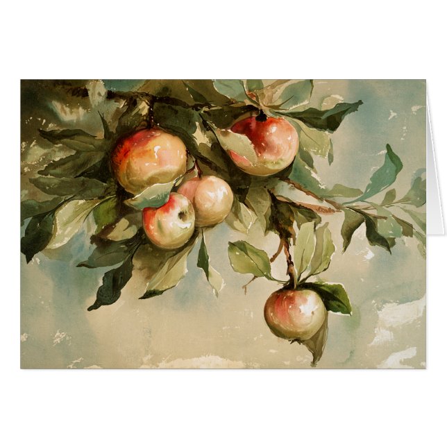 Apples on a Branch (Front Horizontal)