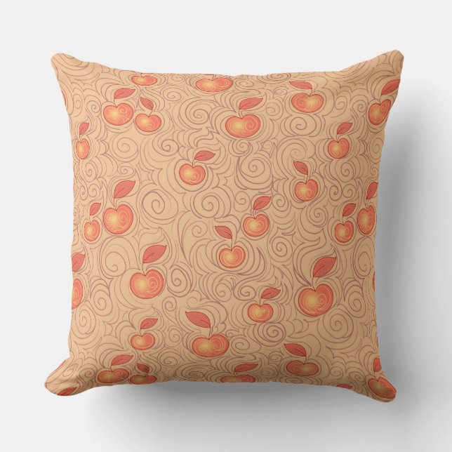 Apples Pattern Cushion (Front)