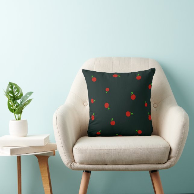 Apples pattern cushion (Chair)