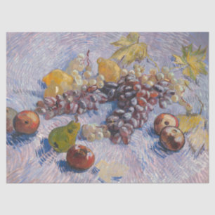 Apples, Pears, Lemons and Grapes Vintage Artwork Tissue Paper