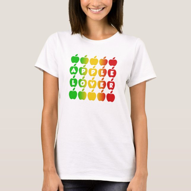 Apples shirt - choose style & colour (Front)