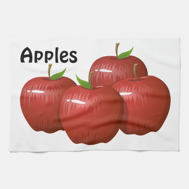 Apples Tea Towel (Horizontal)