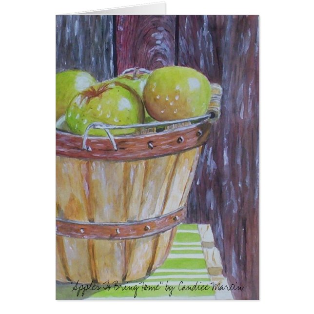  "Apples To Bring Home"  (Front)