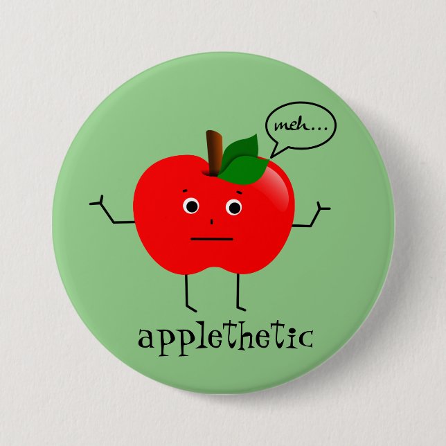 Applethetic 7.5 Cm Round Badge (Front)