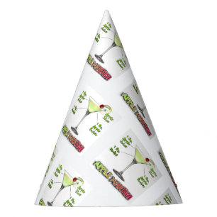 Appletini aka Apple Martini Cocktail Recipe Party Hat