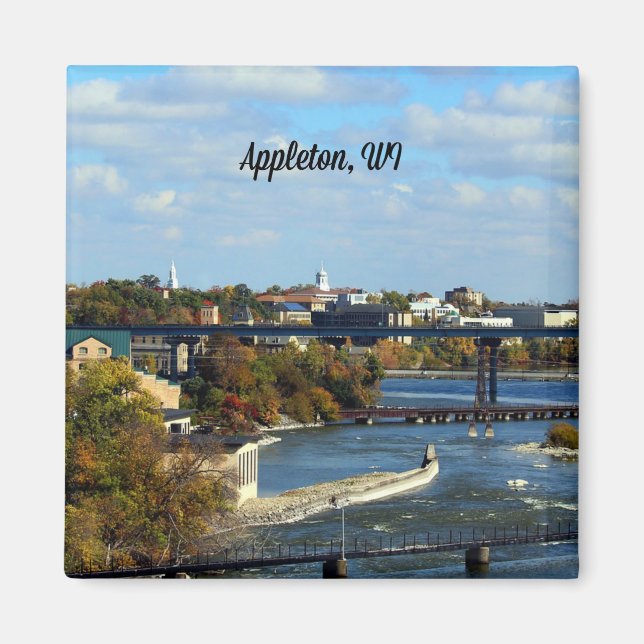 Appleton, WI scenic photograph Magnet (Front)