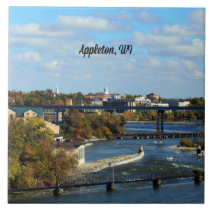 Appleton, Wisconsin landscape photograph, Ceramic Tile
