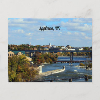 Appleton, Wisconsin landscape photograph Postcard