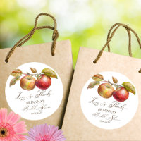 Appley ever after apple fall bridal shower favour