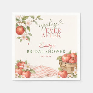 Appley EVER AFTER Bridal Shower Napkin