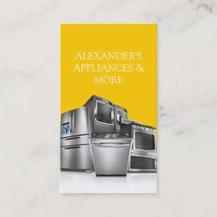 Appliance Installation and Repair Business Card