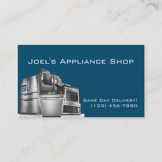 Appliance Repair Business Cards Zazzle AU