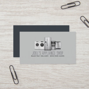 Appliance Shop, Installation, Repair Business Card