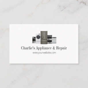 Appliances Repair Services Business Card