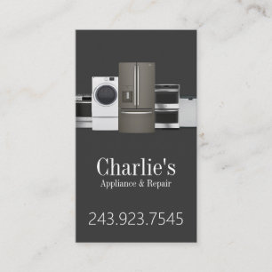 Appliances Repair Services Business Card